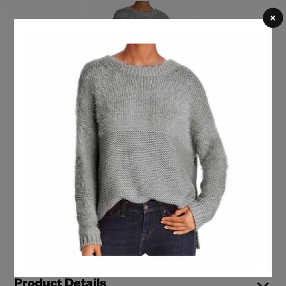 Beltaine Fuzzy Crewneck Oversized S